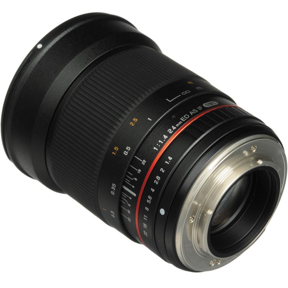 Bower 24mm f 1.4 Wide-Angle Lens for Olympus Four Thirds Mount Cameras