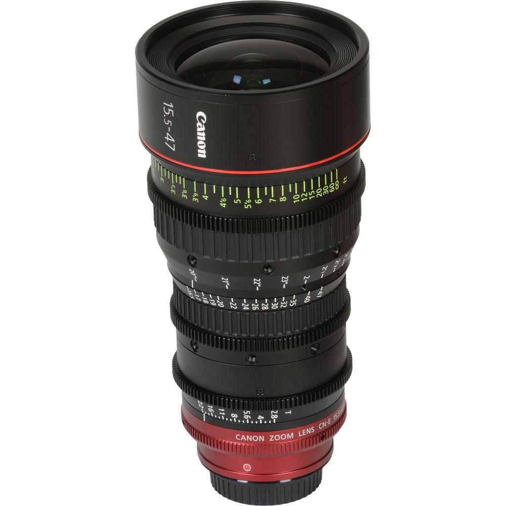 Canon CN-E 15.5-47mm T2.8 L SP Wide-Angle Cinema Zoom Lens with PL Mount