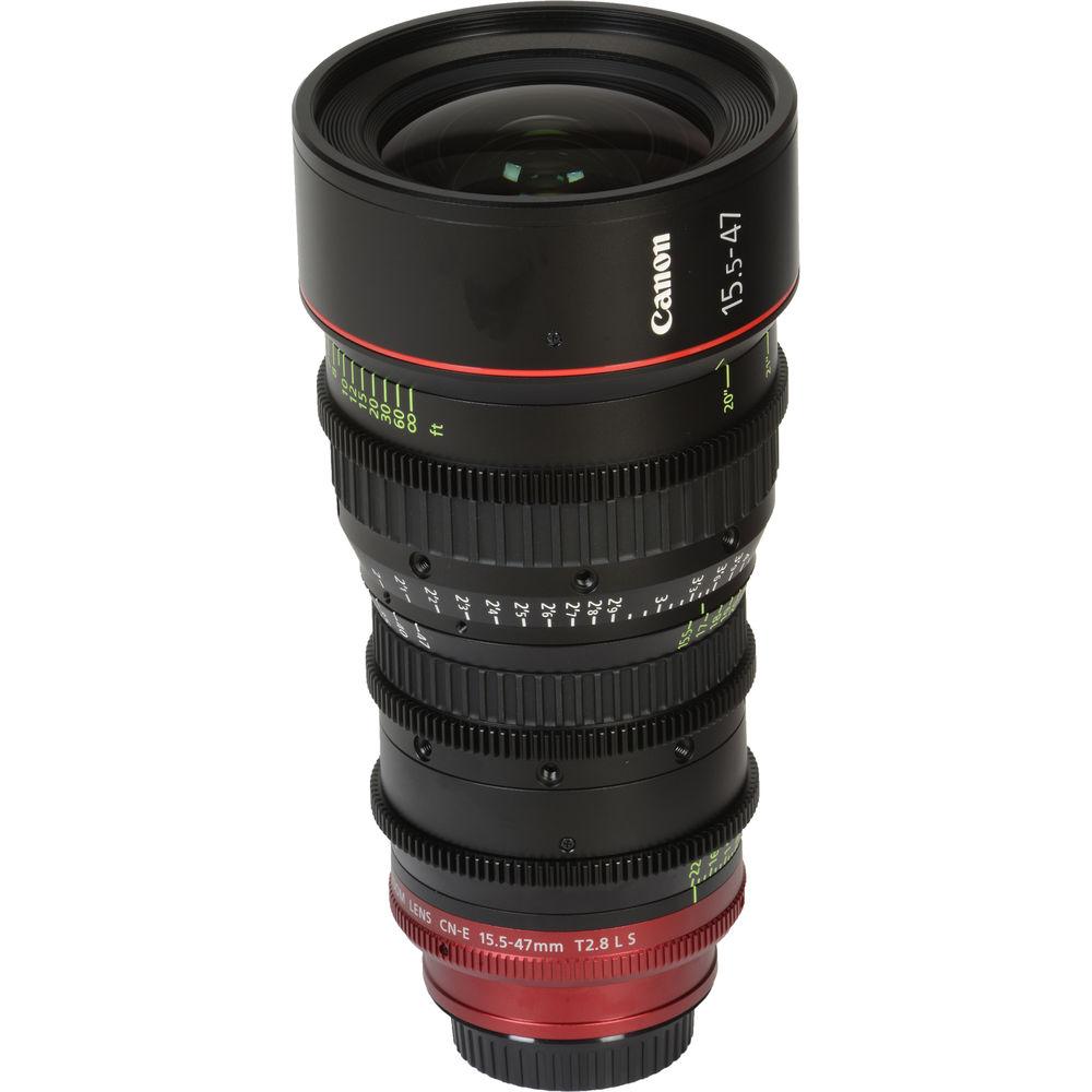 Canon CN-E 15.5-47mm T2.8 L SP Wide-Angle Cinema Zoom Lens with PL Mount