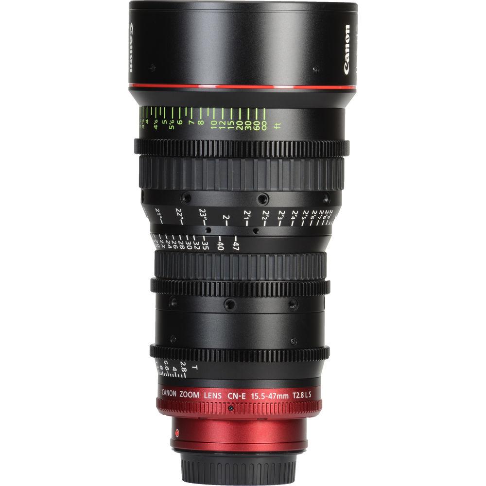 Canon CN-E 15.5-47mm T2.8 L SP Wide-Angle Cinema Zoom Lens with PL Mount