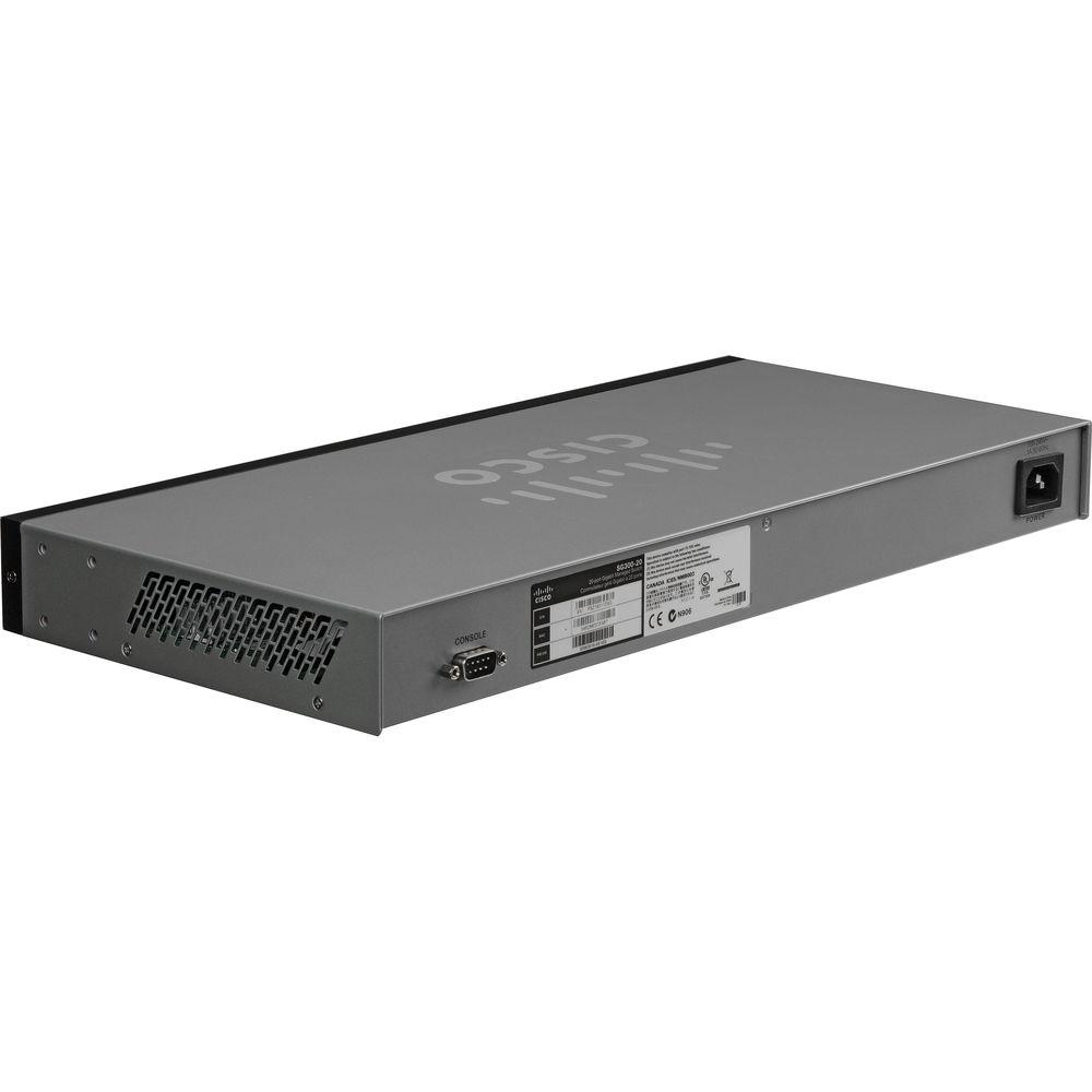 Cisco SG300-20 20-Port 10 100 1000 Gigabit Managed Switch