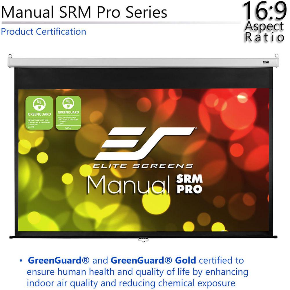 Elite Screens M100HSR-PRO PRO SRM Manual Projection Screen