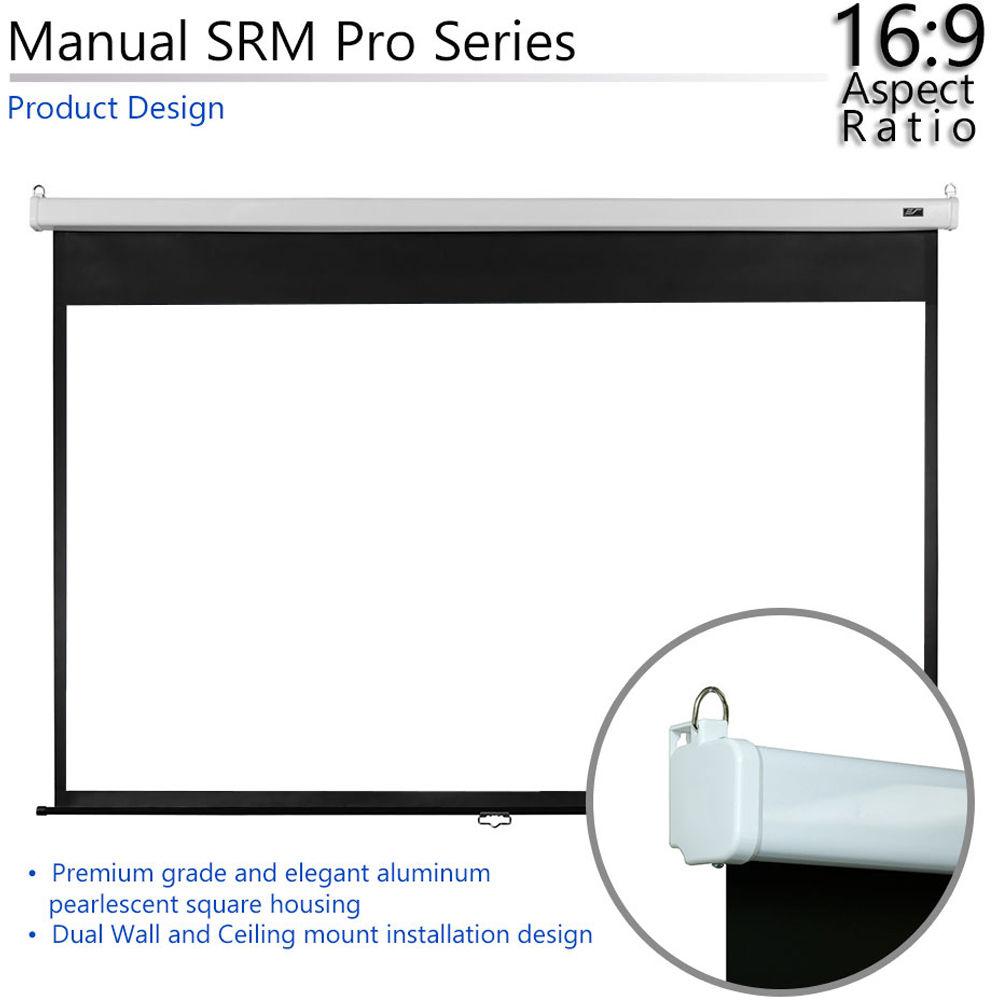Elite Screens M100HSR-PRO PRO SRM Manual Projection Screen
