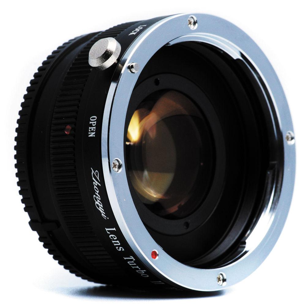 Mitakon Zhongyi Canon EF Lens to Sony E-Mount Camera Lens Turbo Adapter Mark II