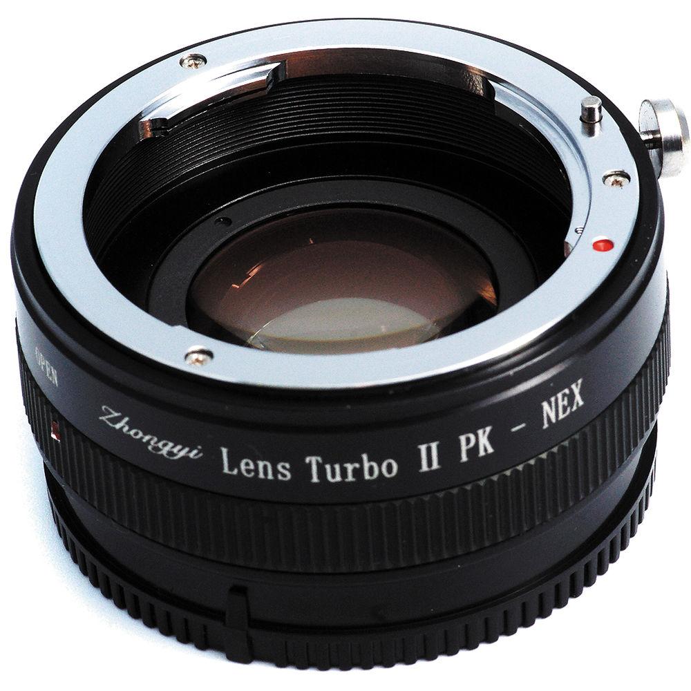 Mitakon Zhongyi Pentax K Lens to Sony E-Mount Camera Lens Turbo Adapter Mark II