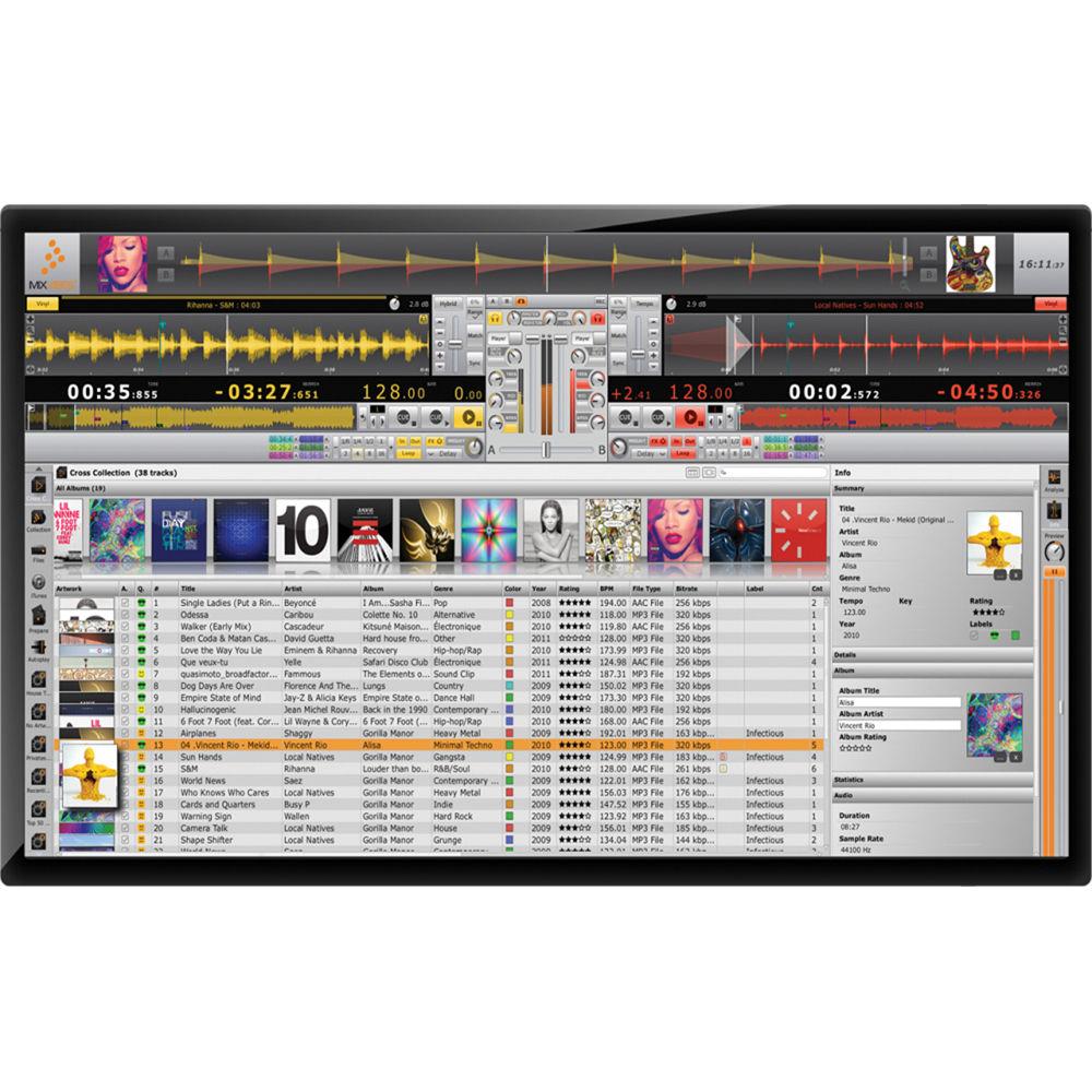 Mixvibes Cross DJ MIDI DJ Software