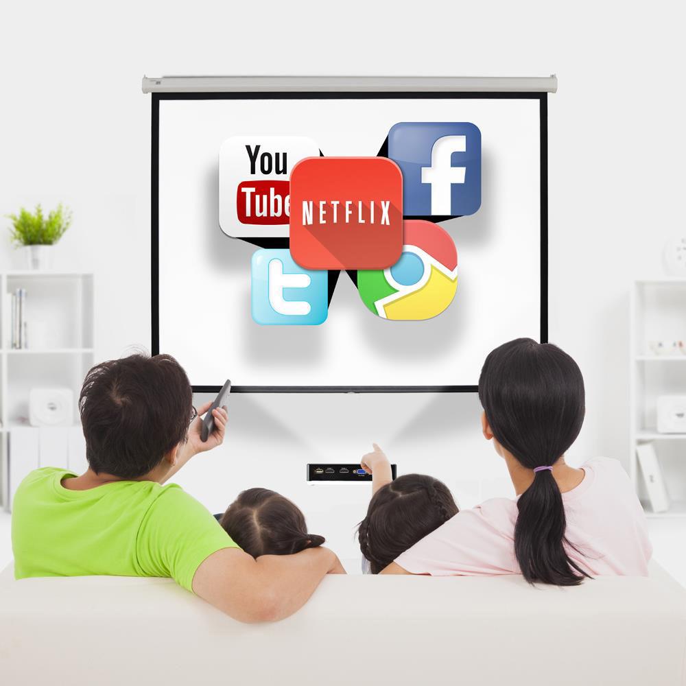 Pyle Pro HD Smart Projector with Android CPU