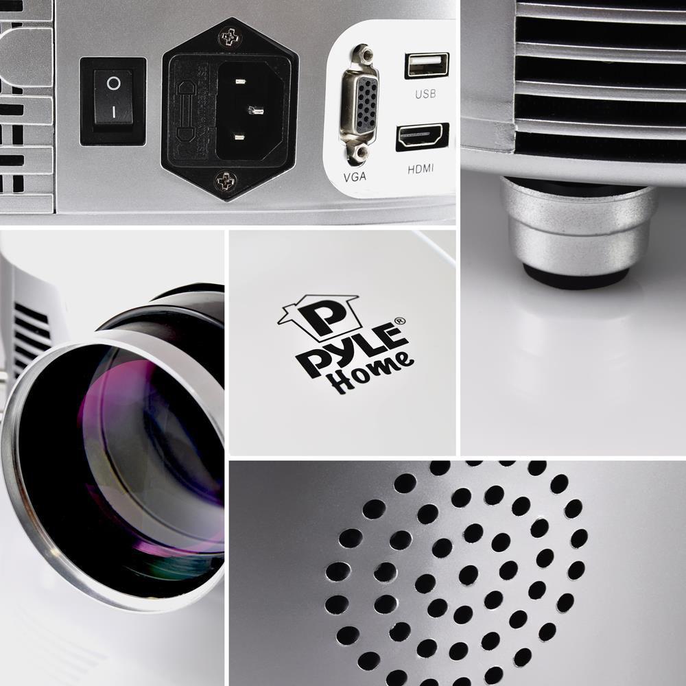 Pyle Pro PRJD907 2000 Lumen LED Projector