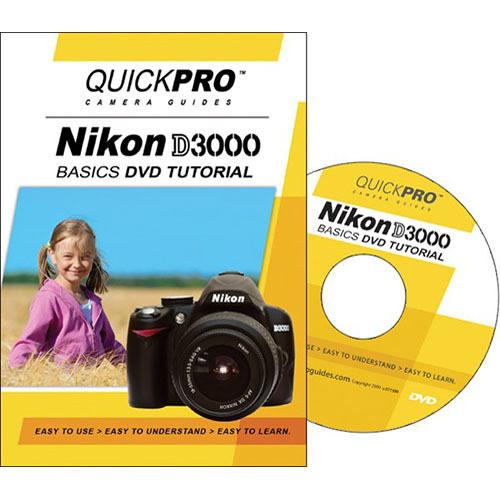 QuickPro Training DVD: Nikon D3000 SLR Digital Camera