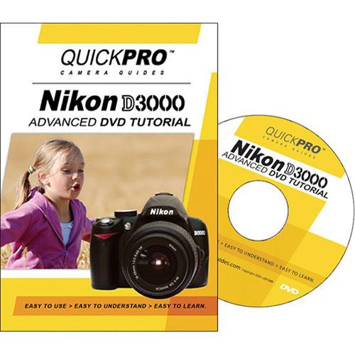 QuickPro Training DVD: Nikon D3000 SLR Digital Camera