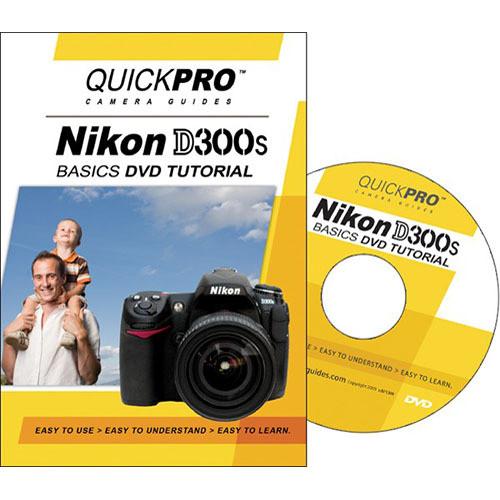 QuickPro Training DVD: Nikon D300s SLR Digital Camera