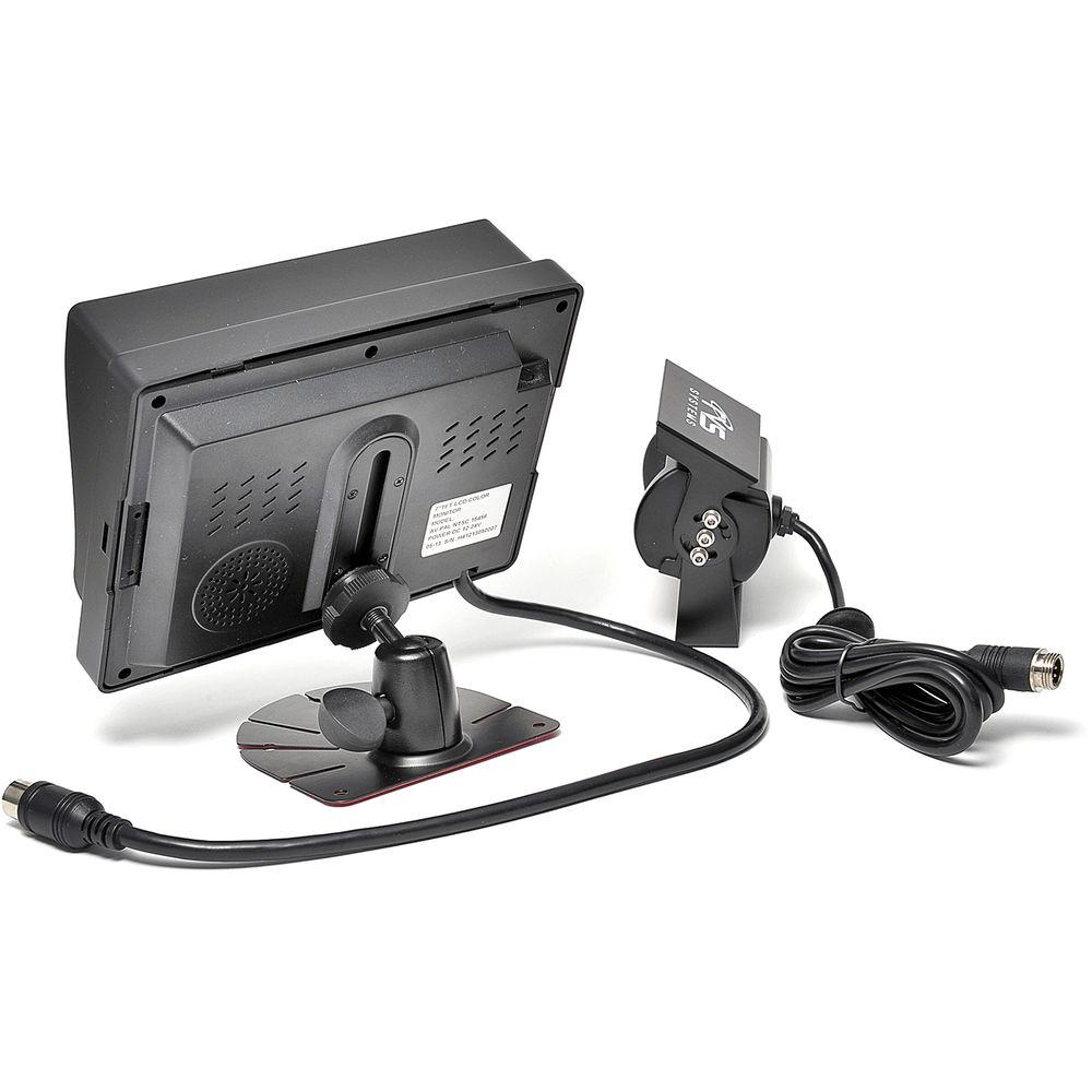 Rear View Safety Backup Camera System with 7" Monitor and Trailer Tow Quick Connect Kit