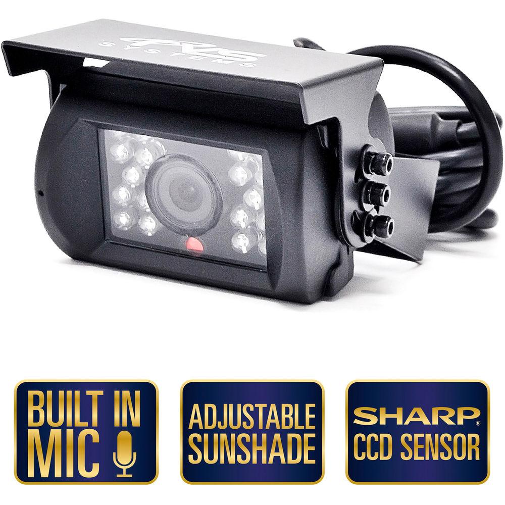 Rear View Safety Backup Camera System with 7" Monitor and Trailer Tow Quick Connect Kit