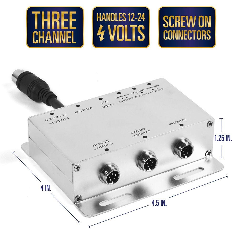 Rear View Safety RVS-770913 Camera System for Chevrolet Express Vans