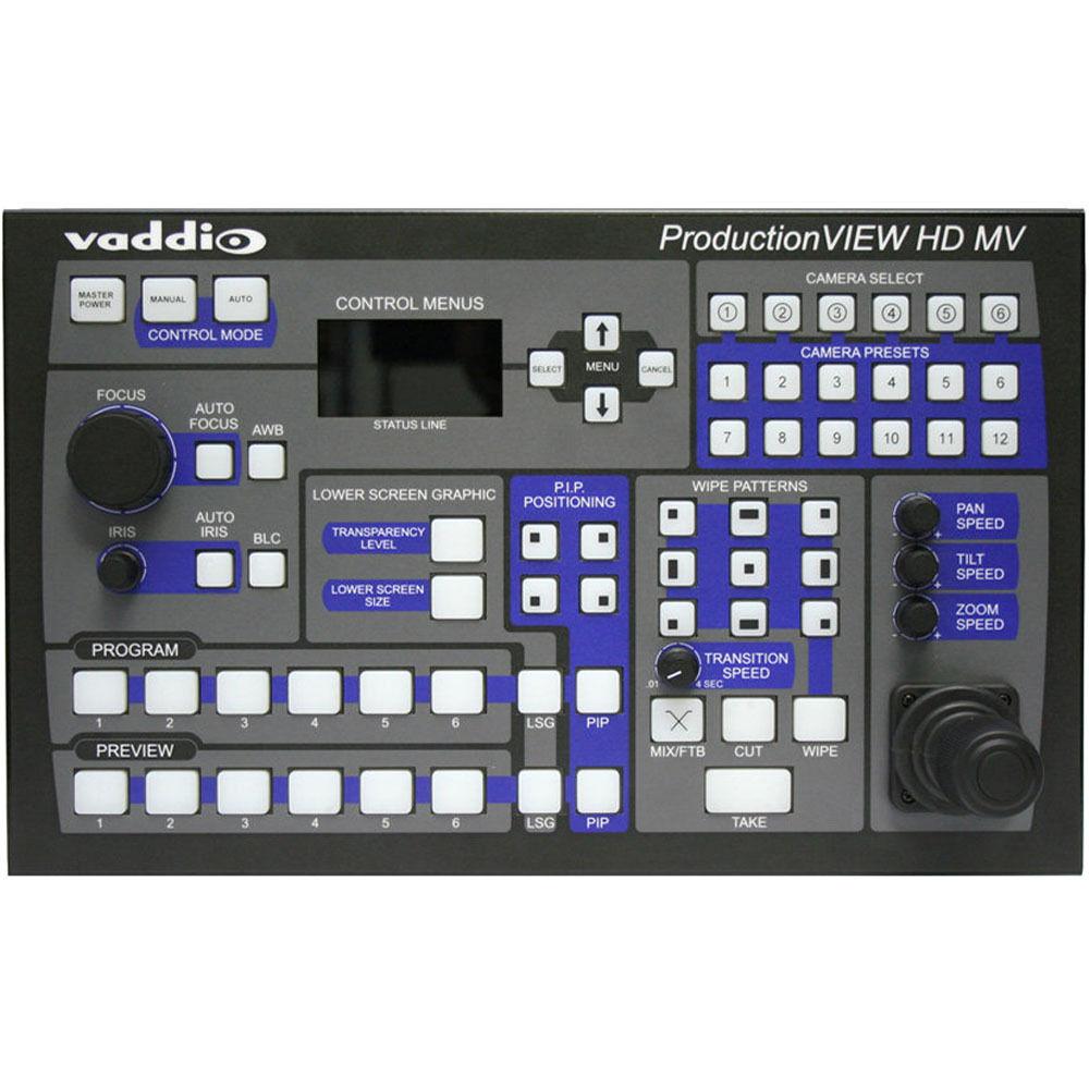 Vaddio ProductionVIEW HD MV Camera Control Console