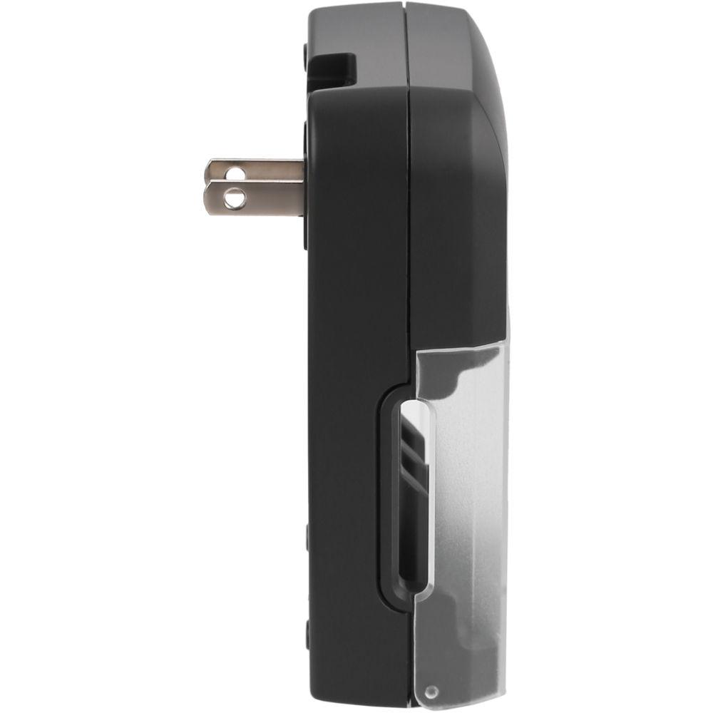 Watson 4-Bay Rapid Charger with LCD and 4 AA NiMH Batteries