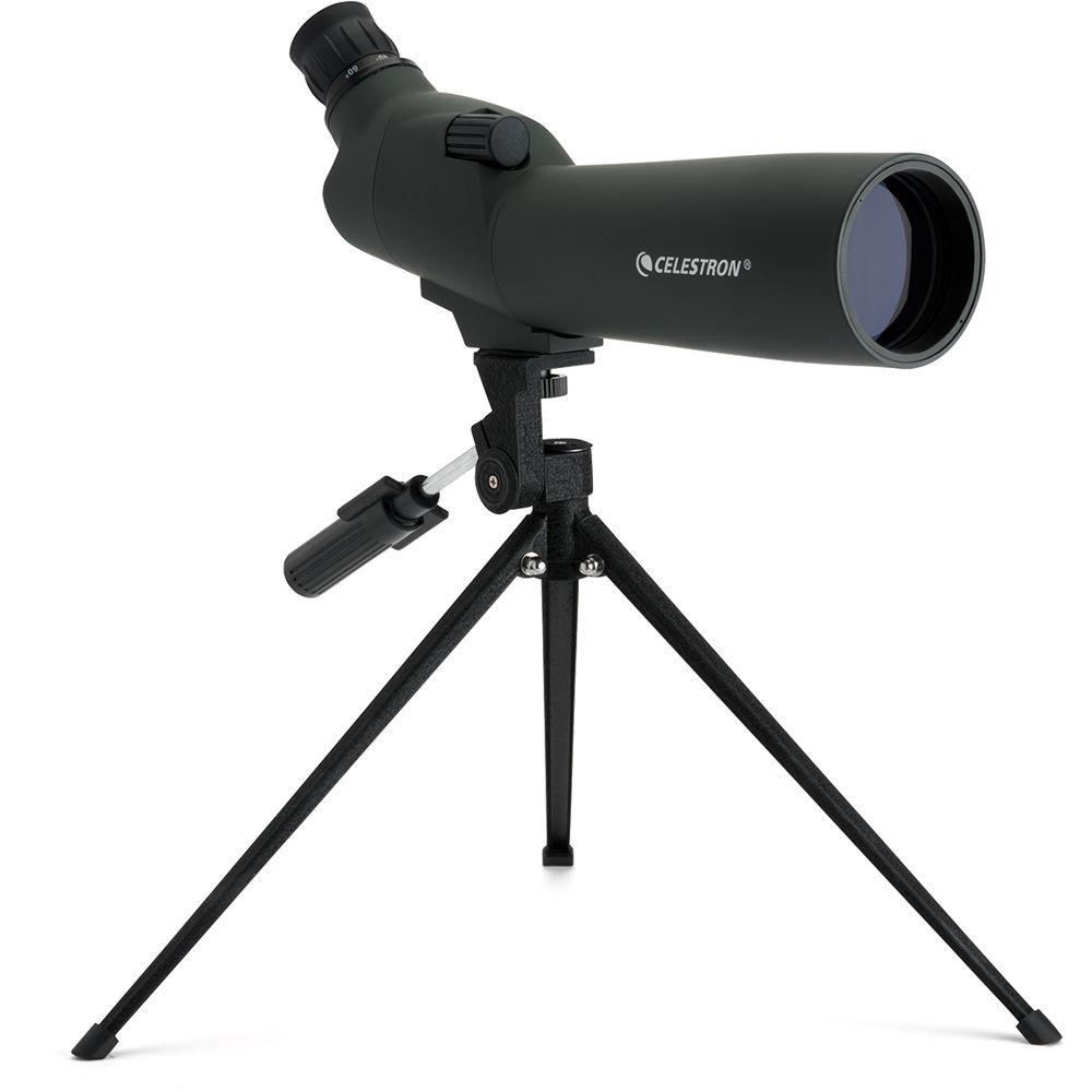 Celestron 20-60x60 45° Zoom Refractor Spotting Scope Kit