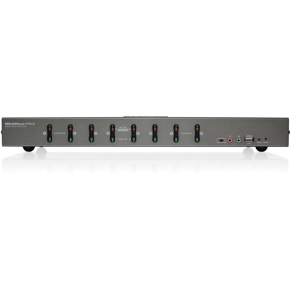 IOGEAR 8 Port DVI KVMP Switch with VGA Support