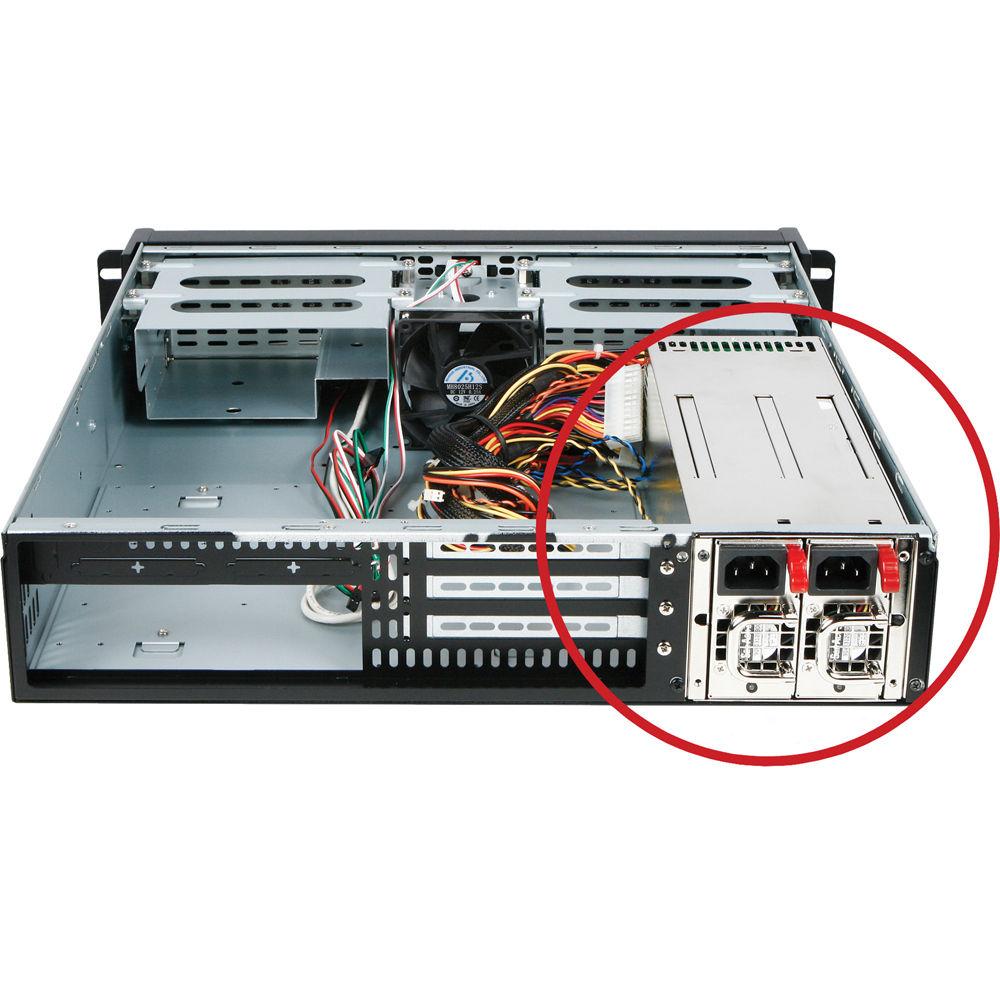 iStarUSA IS-460R2UP 460W 2U Redundant Power Supply