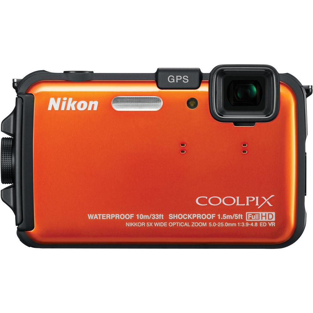 Nikon Coolpix AW100 Waterproof Digital Camera - Refurbished