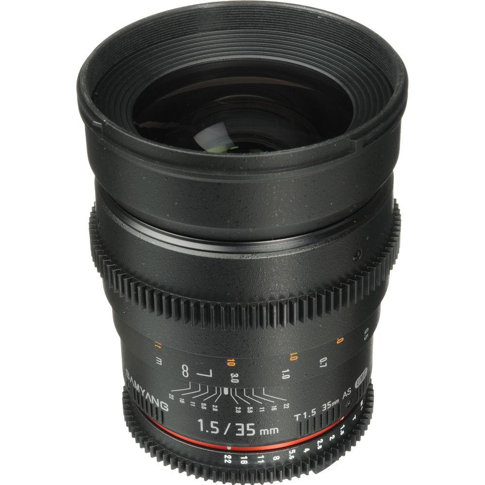 Samyang 35mm T1.5 Cine Lens for Nikon F