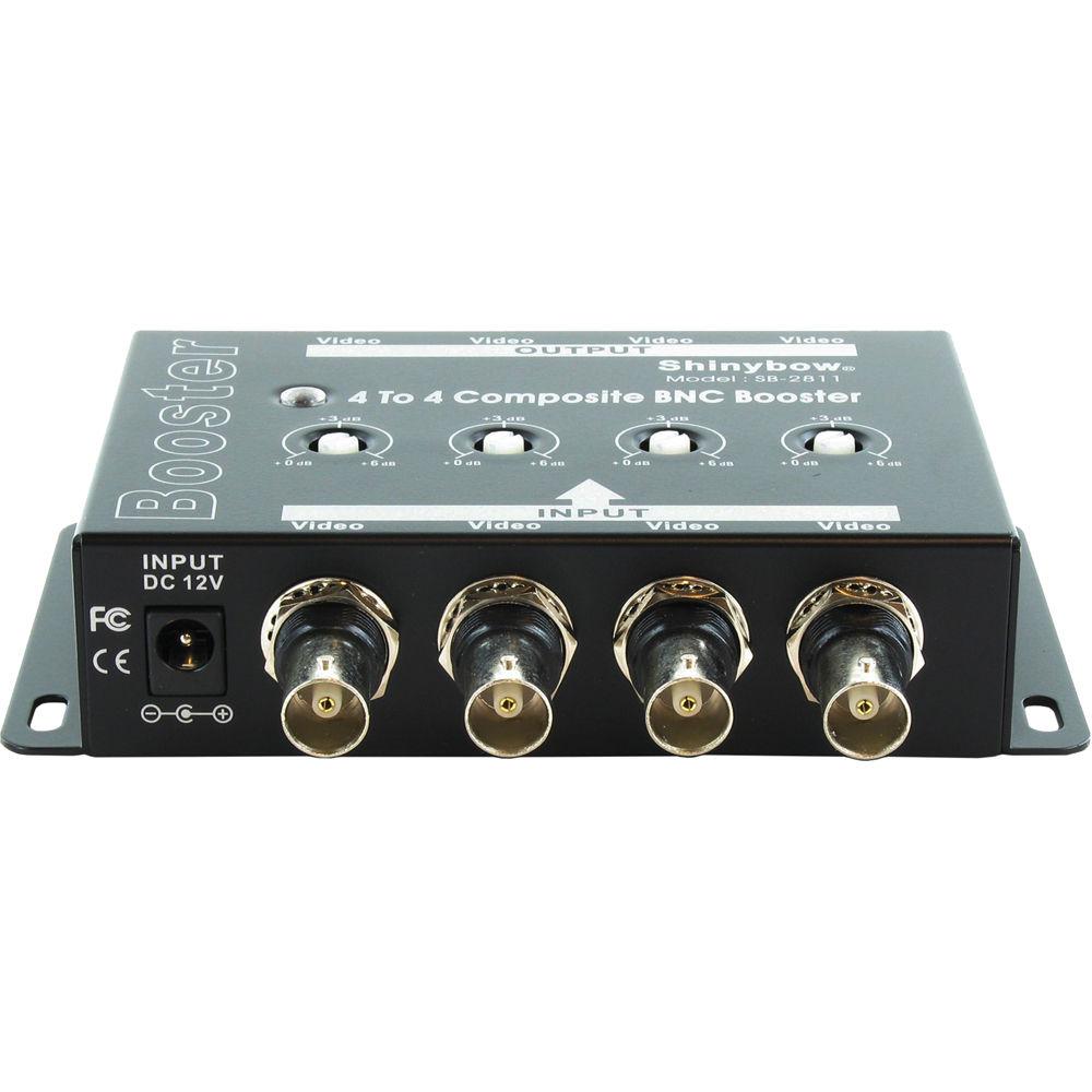 Shinybow SB-2811 4 x 4 Composite Video Booster