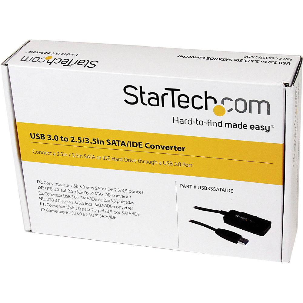 StarTech USB 3.0 to IDE SATA Adapter Cable