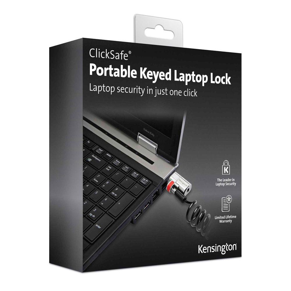Kensington ClickSafe Portable Keyed Laptop Lock