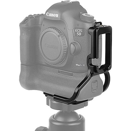 Kirk BL-5D3G L-Bracket for Canon 5D Mark III, 5DS, and 5DS R with a BG-E11 Battery Grip