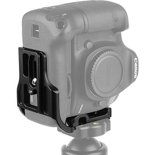 Kirk BL-5D3G L-Bracket for Canon 5D Mark III, 5DS, and 5DS R with a BG-E11 Battery Grip