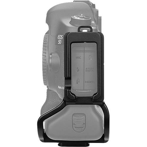 Kirk BL-5D3G L-Bracket for Canon 5D Mark III, 5DS, and 5DS R with a BG-E11 Battery Grip