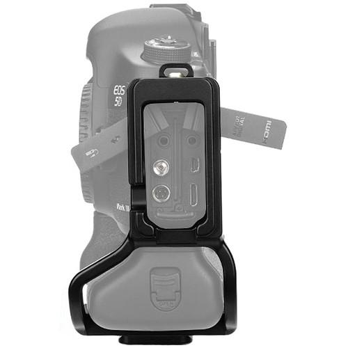 Kirk BL-5D3G L-Bracket for Canon 5D Mark III, 5DS, and 5DS R with a BG-E11 Battery Grip
