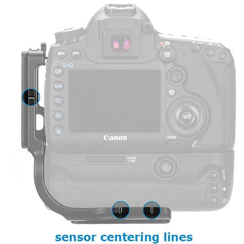 Kirk BL-5D3G L-Bracket for Canon 5D Mark III, 5DS, and 5DS R with a BG-E11 Battery Grip