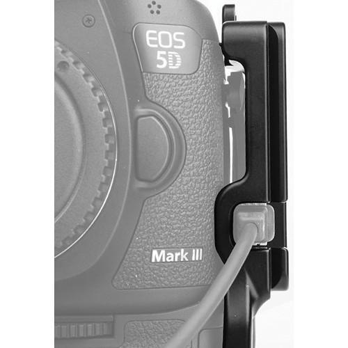 Kirk BL-5D3G L-Bracket for Canon 5D Mark III, 5DS, and 5DS R with a BG-E11 Battery Grip