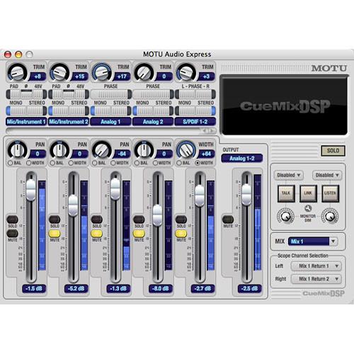 MOTU Audio Express - Firewire USB Audio Interface