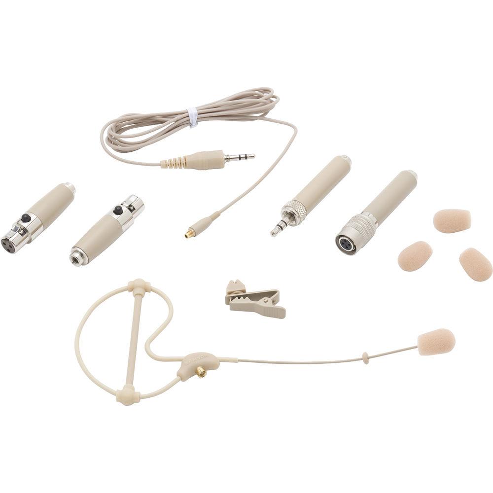 Samson SE10T Earset Microphone with Miniature Condenser Capsule with 4 Cable Adapters