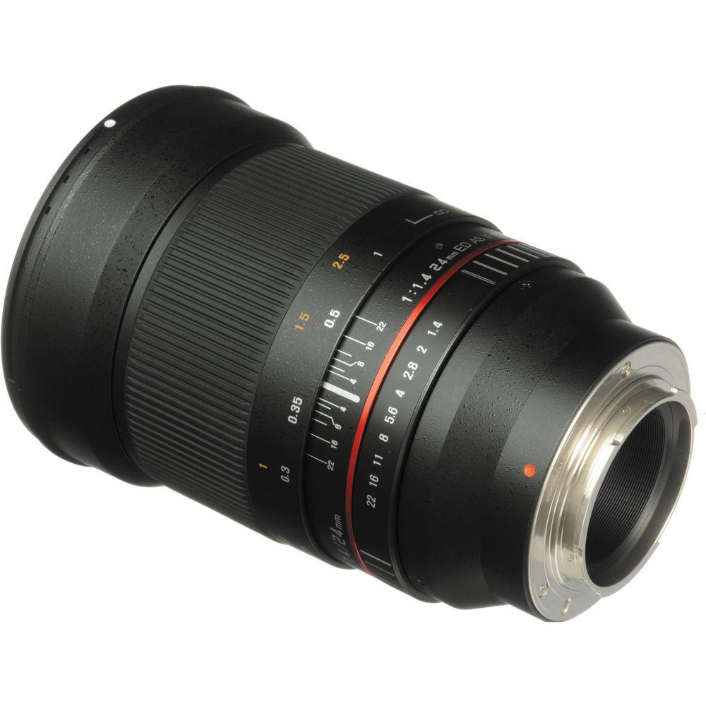 Samyang 24mm f 1.4 ED AS UMC Wide-Angle Lens for Samsung NX