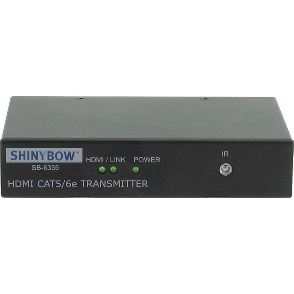 Shinybow SB-6335T HDMI over Single CAT5e 6 7 Transmitter with Bi-Directional IR