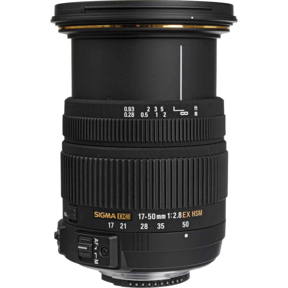Sigma 17-50mm f 2.8 EX DC OS HSM Lens for Nikon F