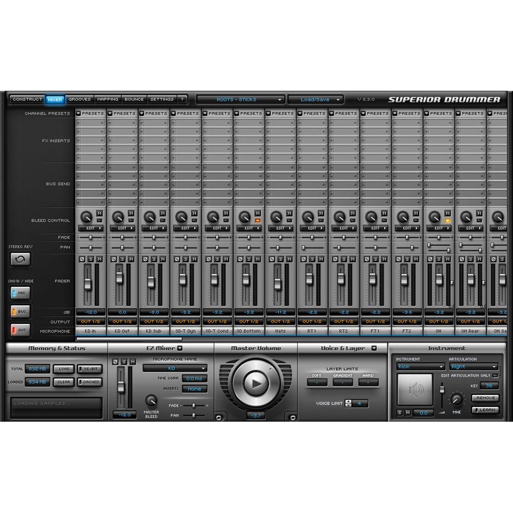 Toontrack Roots SDX - Sticks