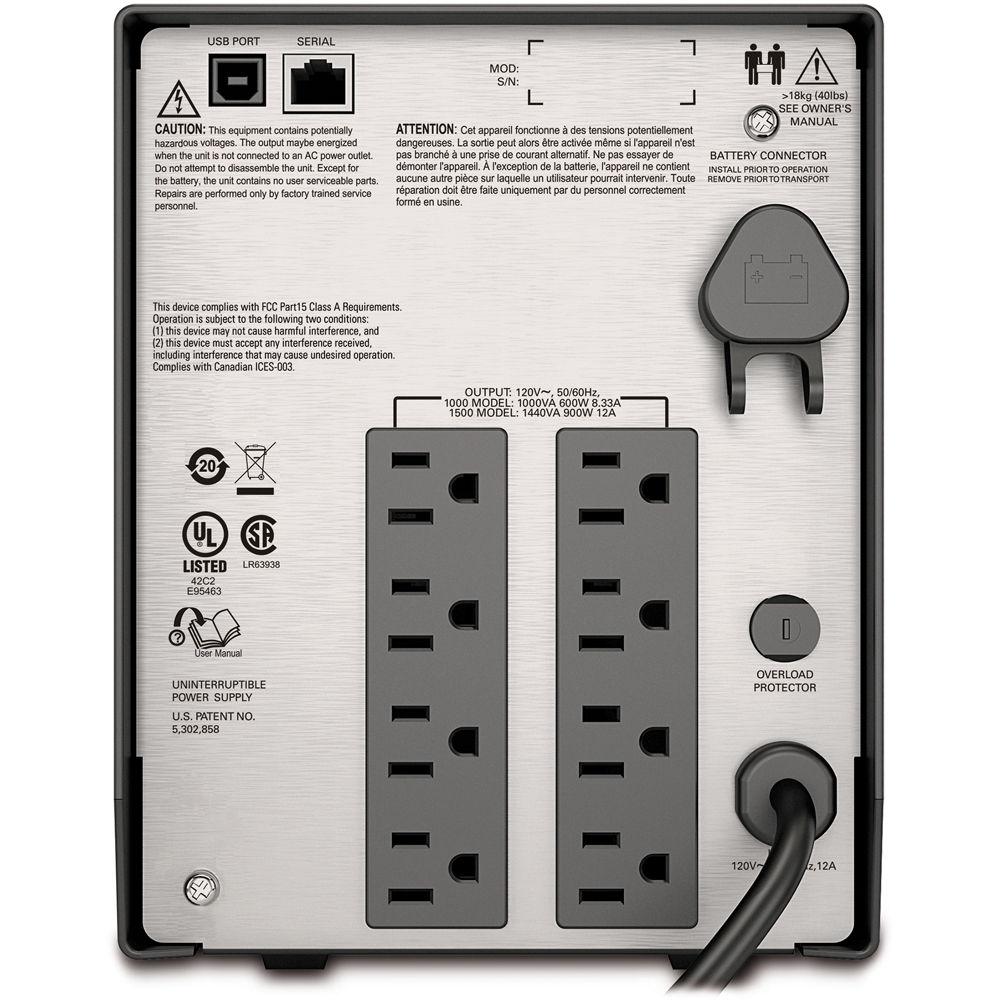 APC SMC1000 Smart-UPS C 1000VA with LCD