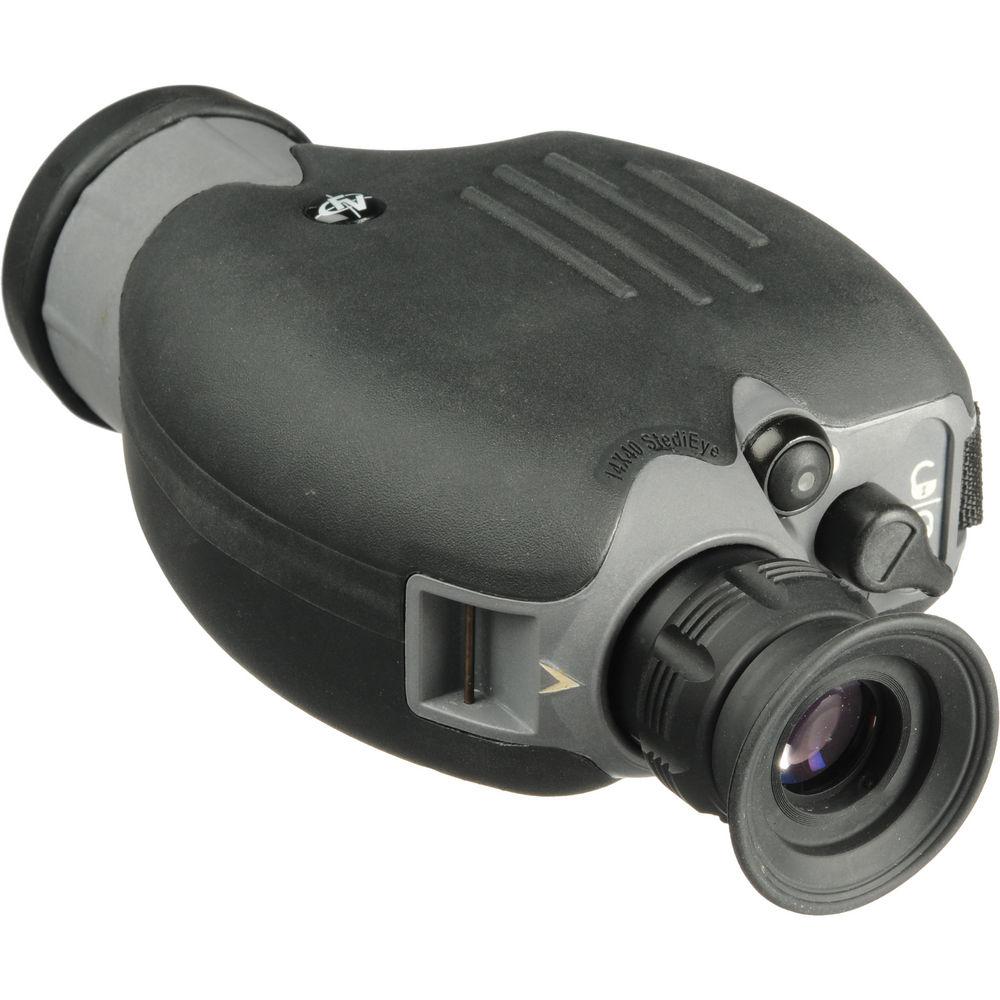 Fraser Optics 14x40 Stedi-Eye Monolite-PL Gyro-Stabilized Monocular with Illuminated Reticle