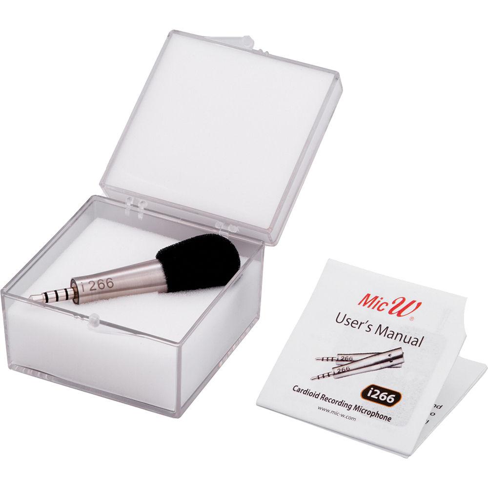 MicW i266 Cardioid Broadcasting Microphone for iPad, iPhone and iPod touch