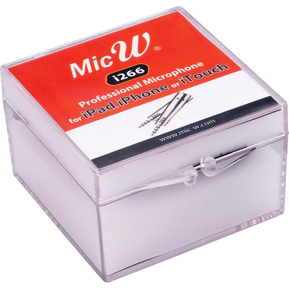 MicW i266 Cardioid Broadcasting Microphone for iPad, iPhone and iPod touch