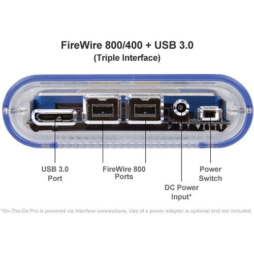 OWC Other World Computing Mercury On-The-Go Pro Triple Interface Portable Case