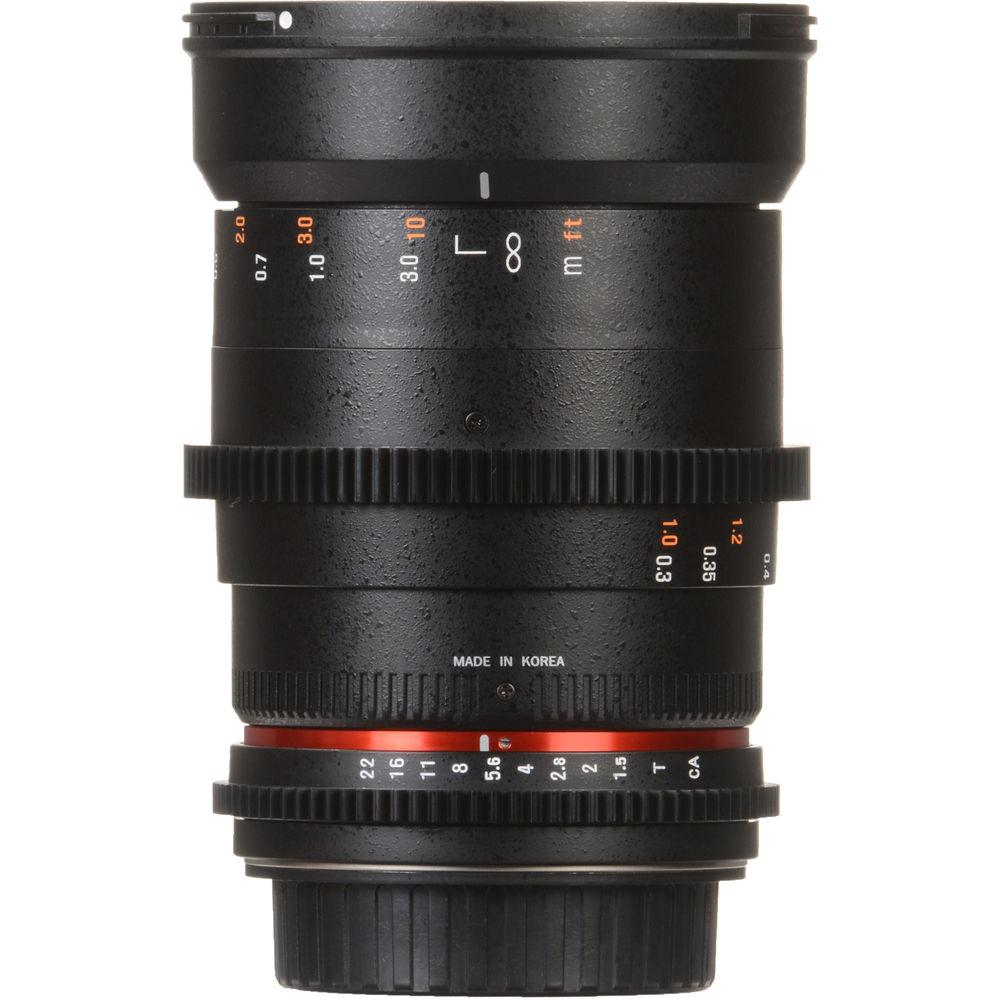 Rokinon 35mm T1.5 Cine AS UMC Lens for Canon EF Mount