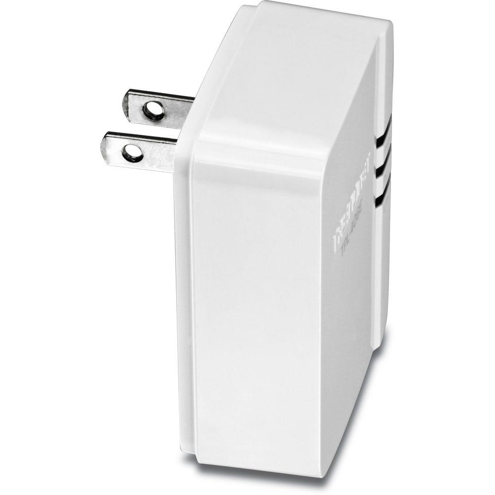 TRENDnet TPL-406E2K 500Mbps Compact Powerline AV Adapter Kit