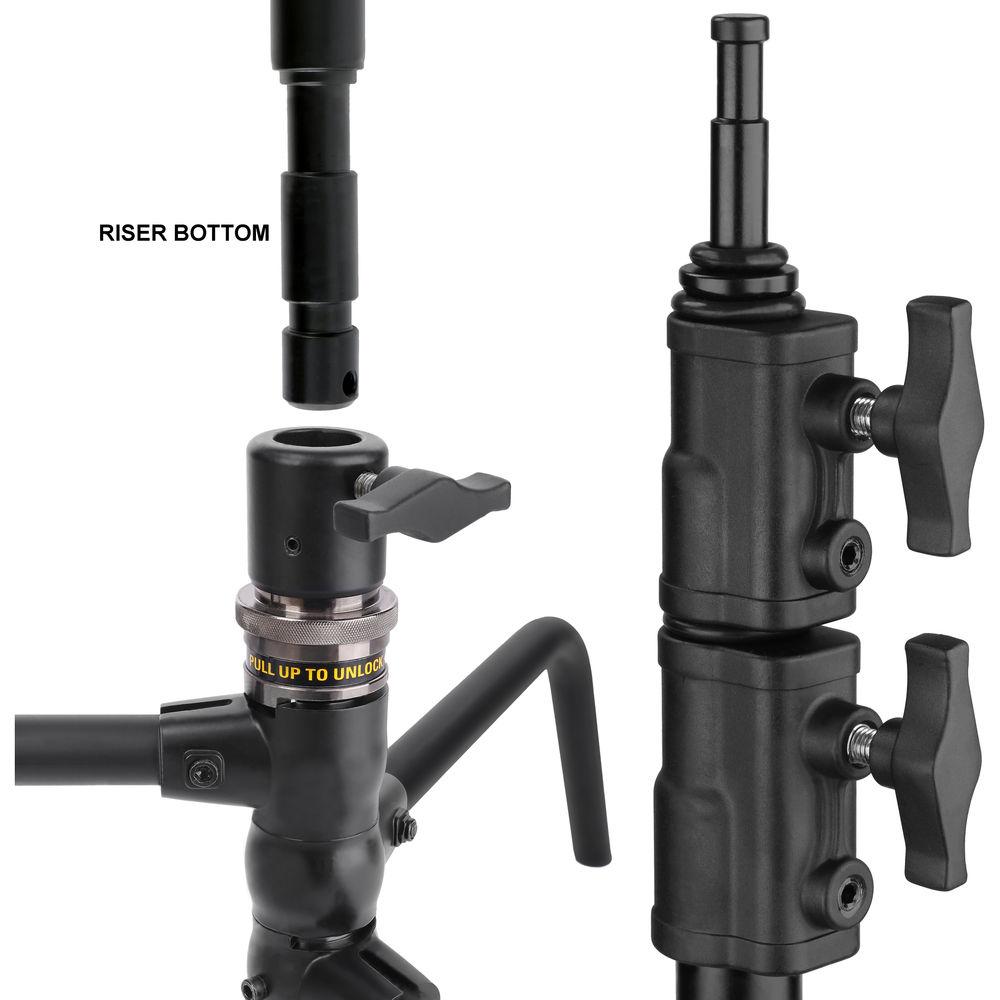 Impact Turtle Base C-Stand Kit - 10.75