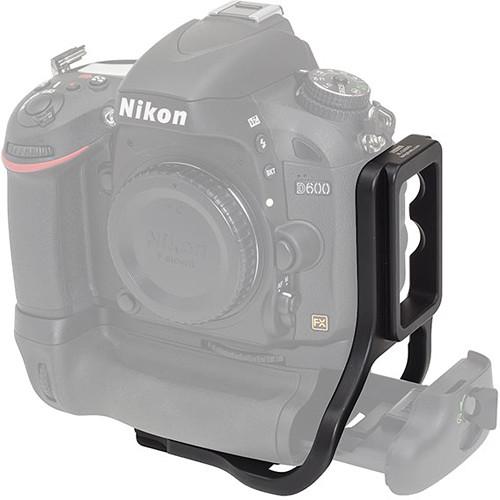 Kirk BL-D600G L-Bracket for Nikon D600 with MB-D14 Battery Pack and D610