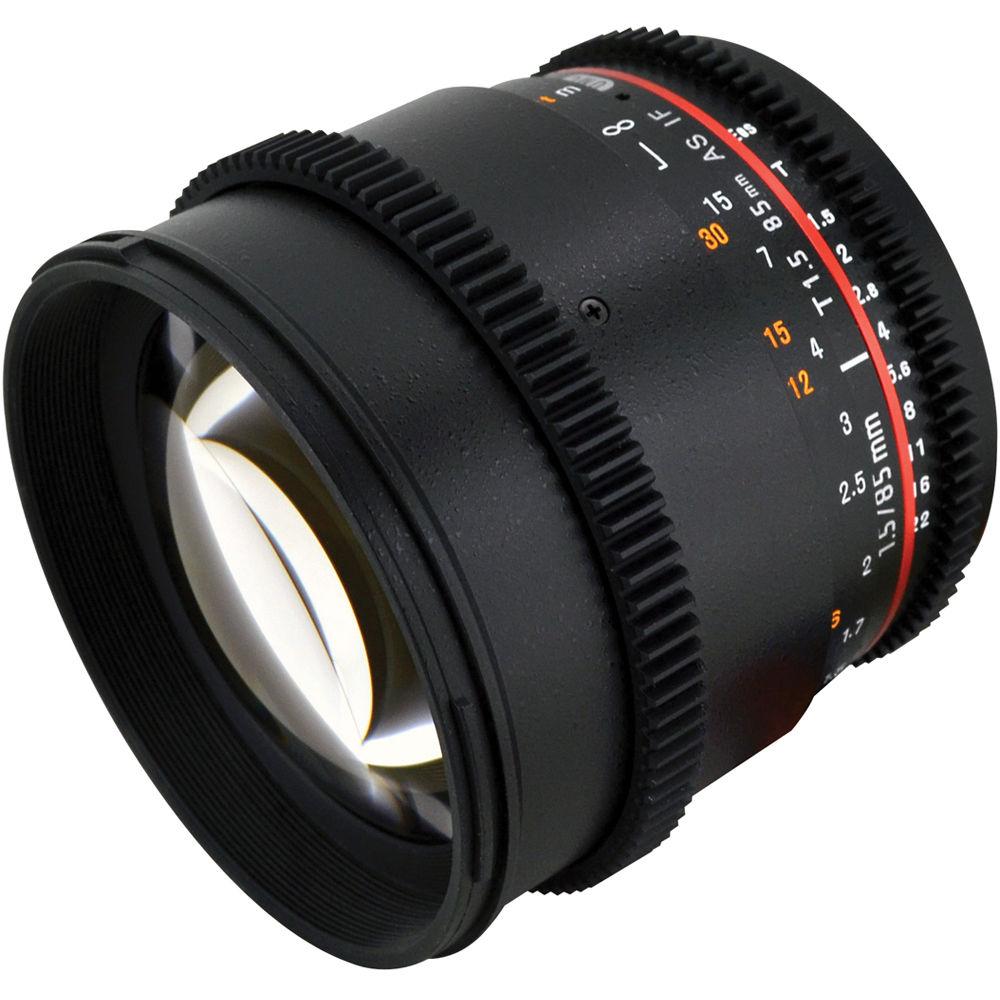 Rokinon 85mm T1.5 Cine Lens for Canon EF